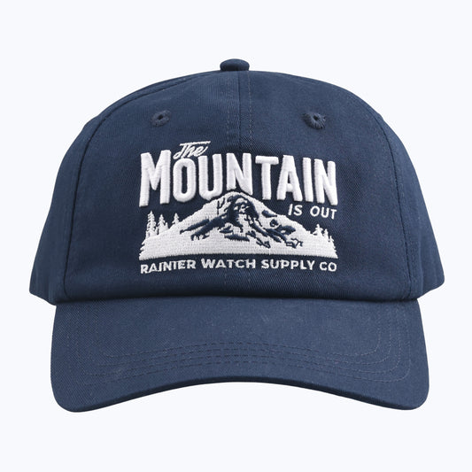 The Mountain Is Out Dad Cap - Navy