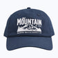 The Mountain Is Out Dad Cap - Navy