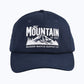 The Mountain Is Out Dad Cap - Navy