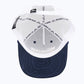 The Mountain Is Out Rope Trucker Snapback Cap - Navy/White