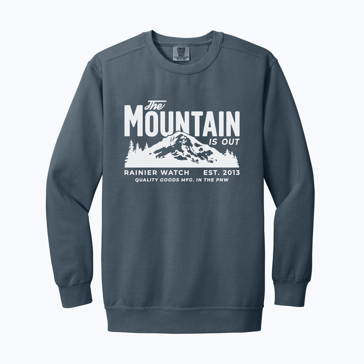 The Mountain is out Crewneck Sweatshirt