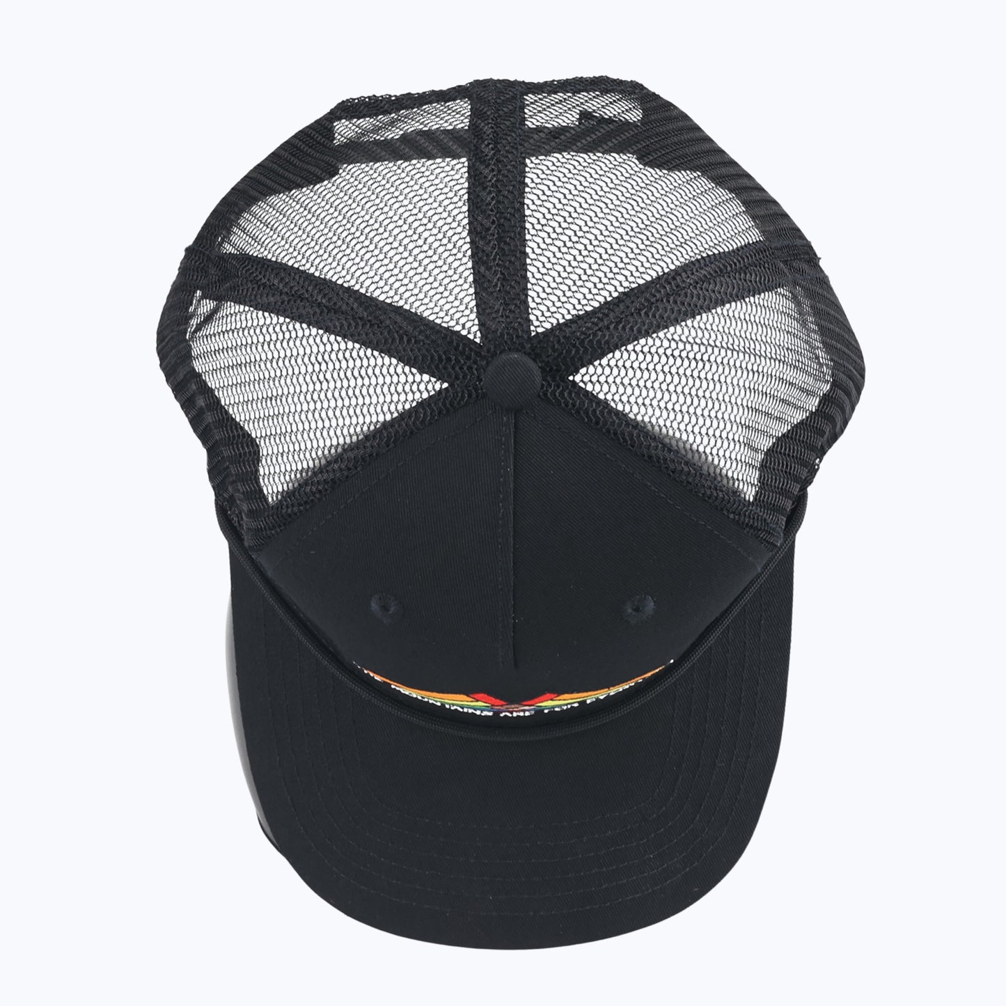 The Mountains Are For Everyone Embroidered Trucker Rope Cap