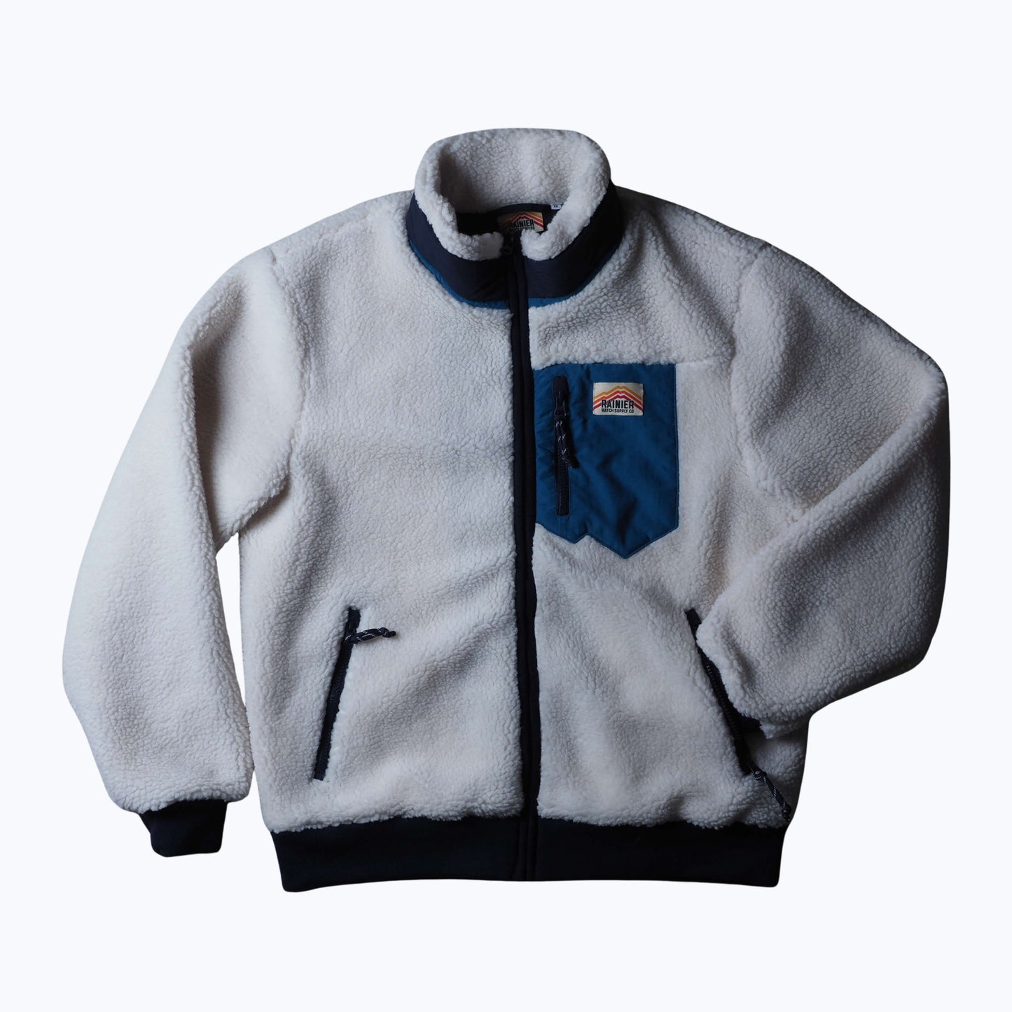 Turbo SuperFleece Jacket - Lined Recycled Fleece - Cream