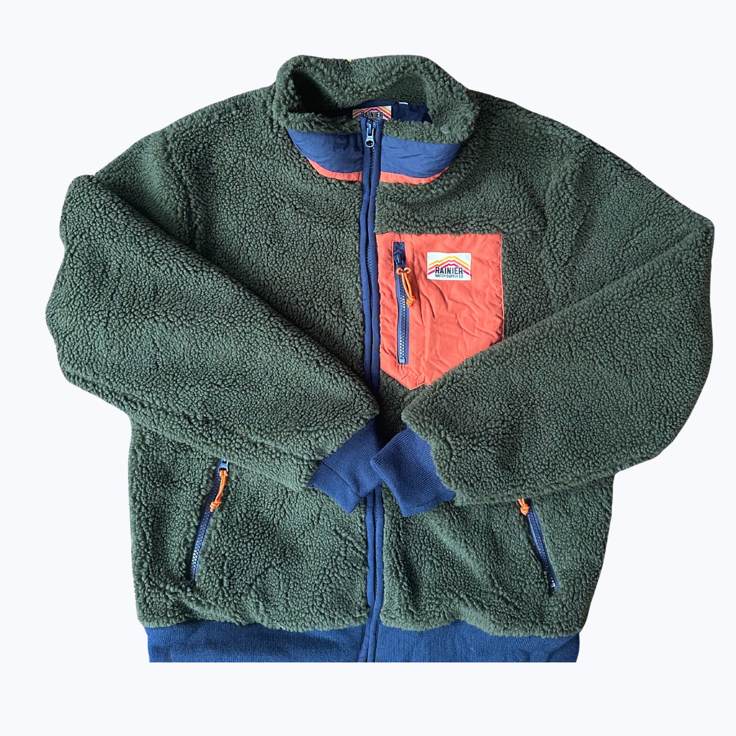 Turbo SuperFleece Jacket - Lined Recycled Fleece - Forest Green