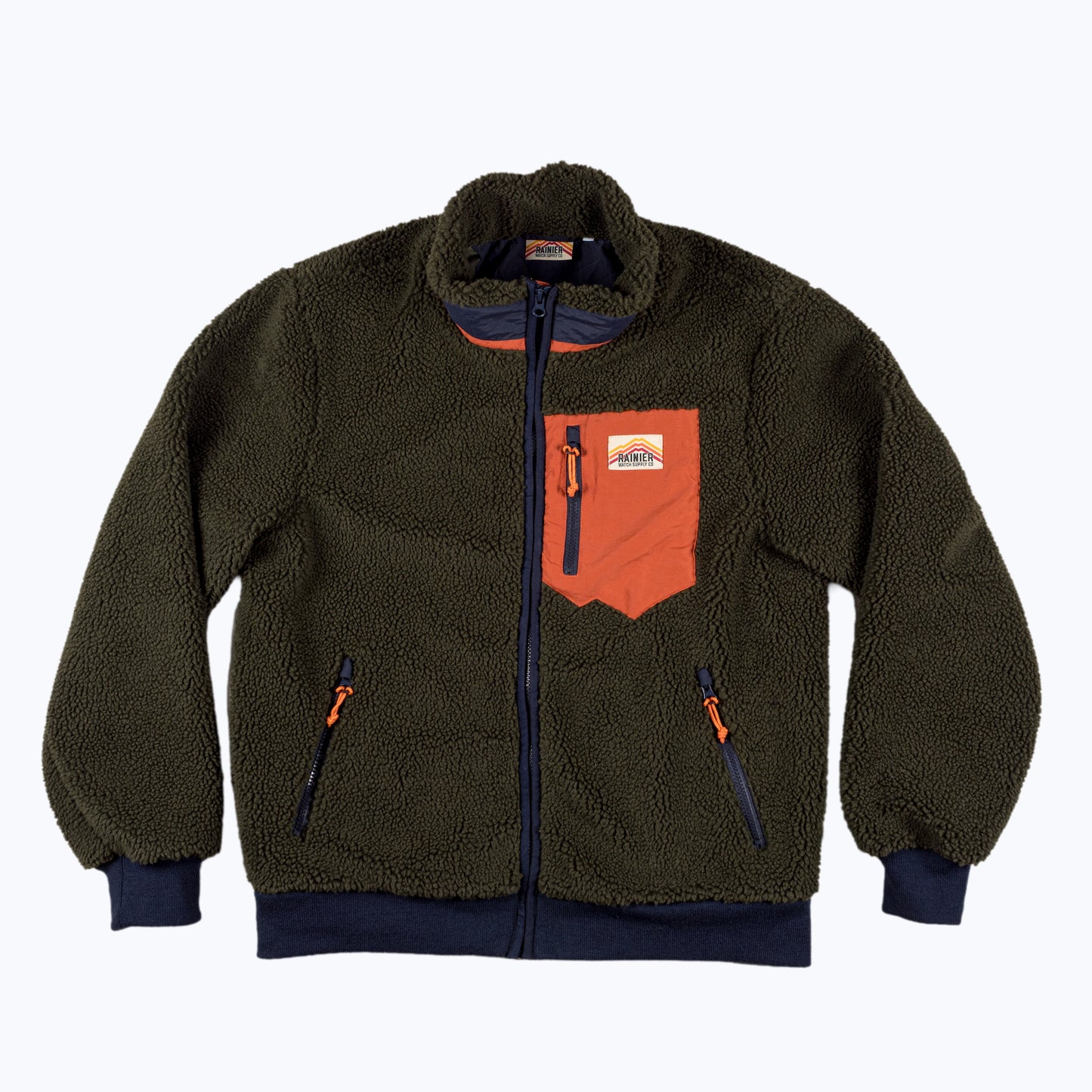 Turbo SuperFleece Jacket - Lined Recycled Fleece - Forest Green (PREORDER)