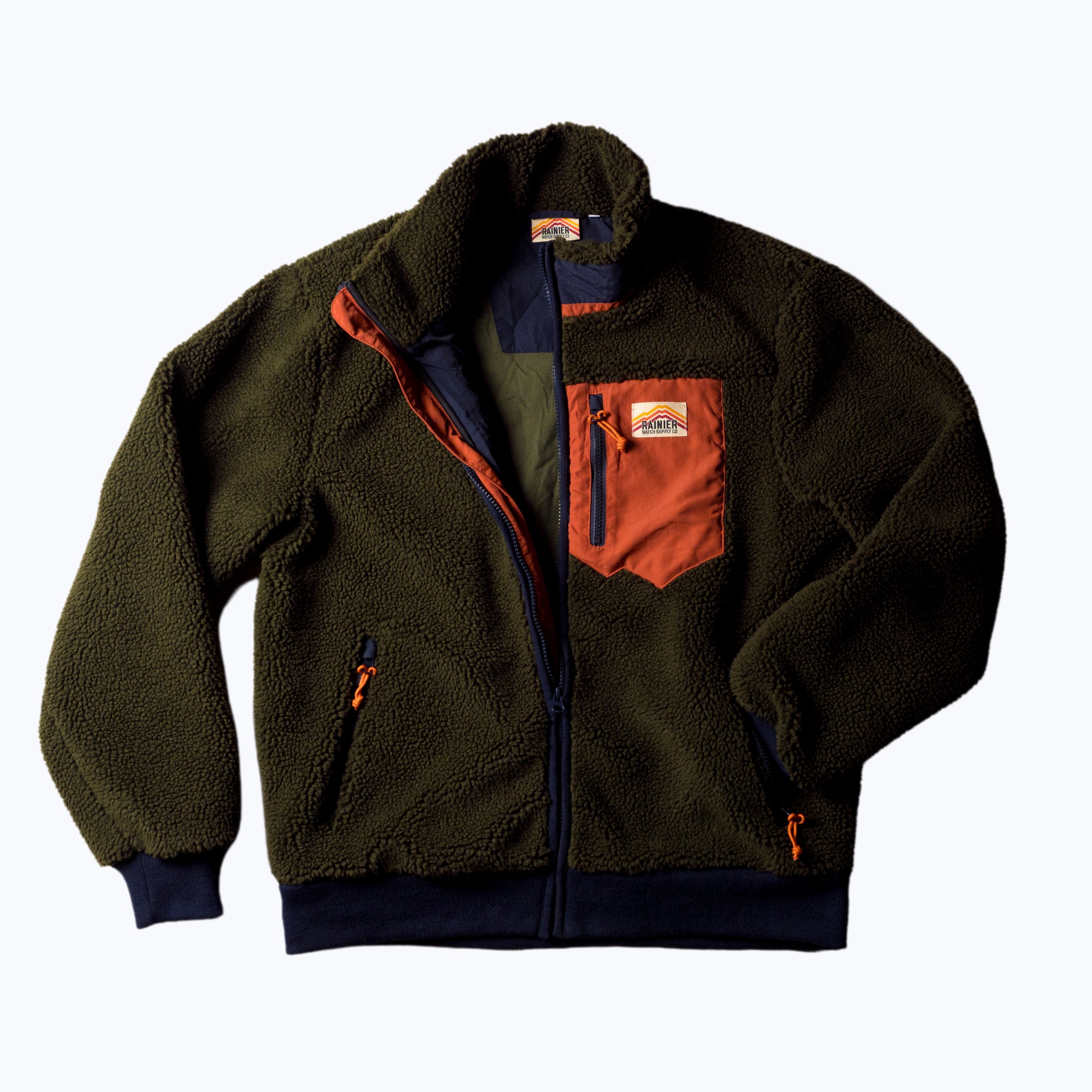 Turbo SuperFleece Jacket - Forest Green (Lined Recycled Fleece