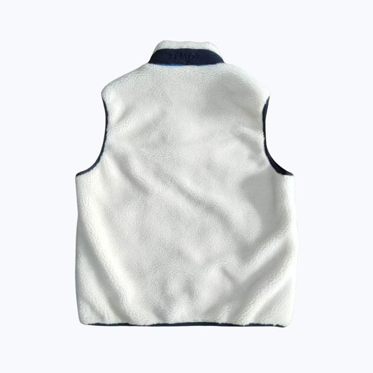 Turbo SuperFleece Vest - Lined Recycled Fleece - Cream