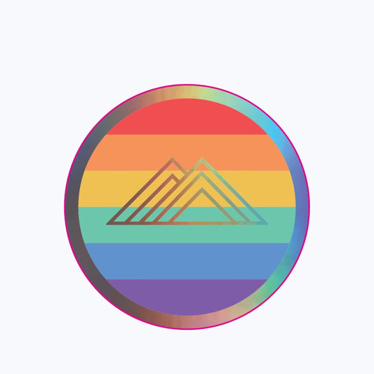 Rainbow Pride Prismatic Sticker