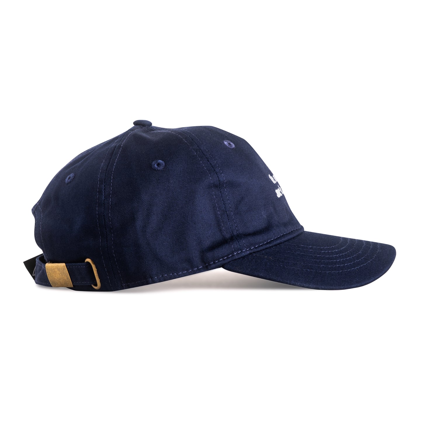 The Mountains Are For Everyone Dad Hat (Navy) - Embroidered Text Cap
