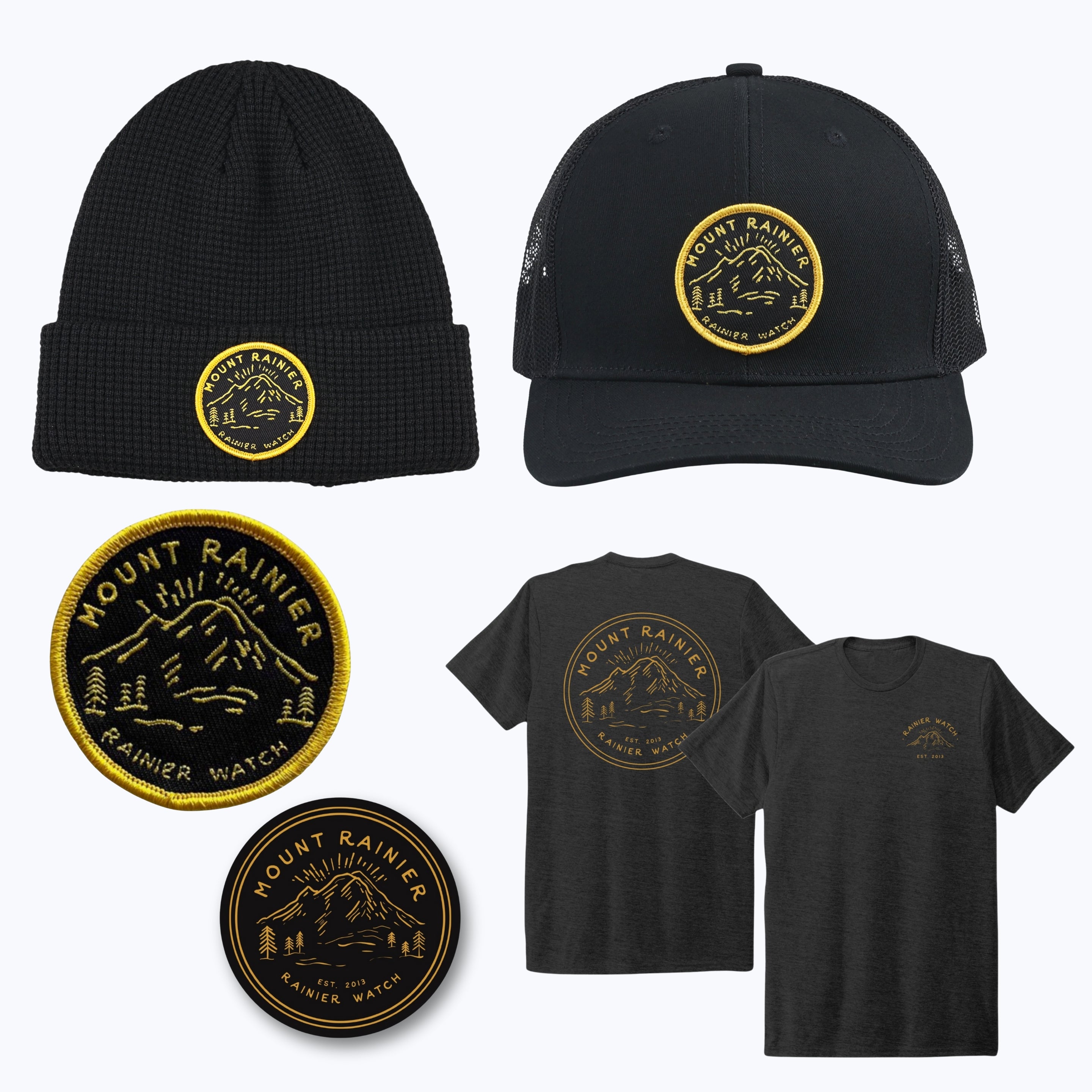 The Ranger Bundle (Beanie, Trucker Cap, EcoTee, Sticker & Patch ...