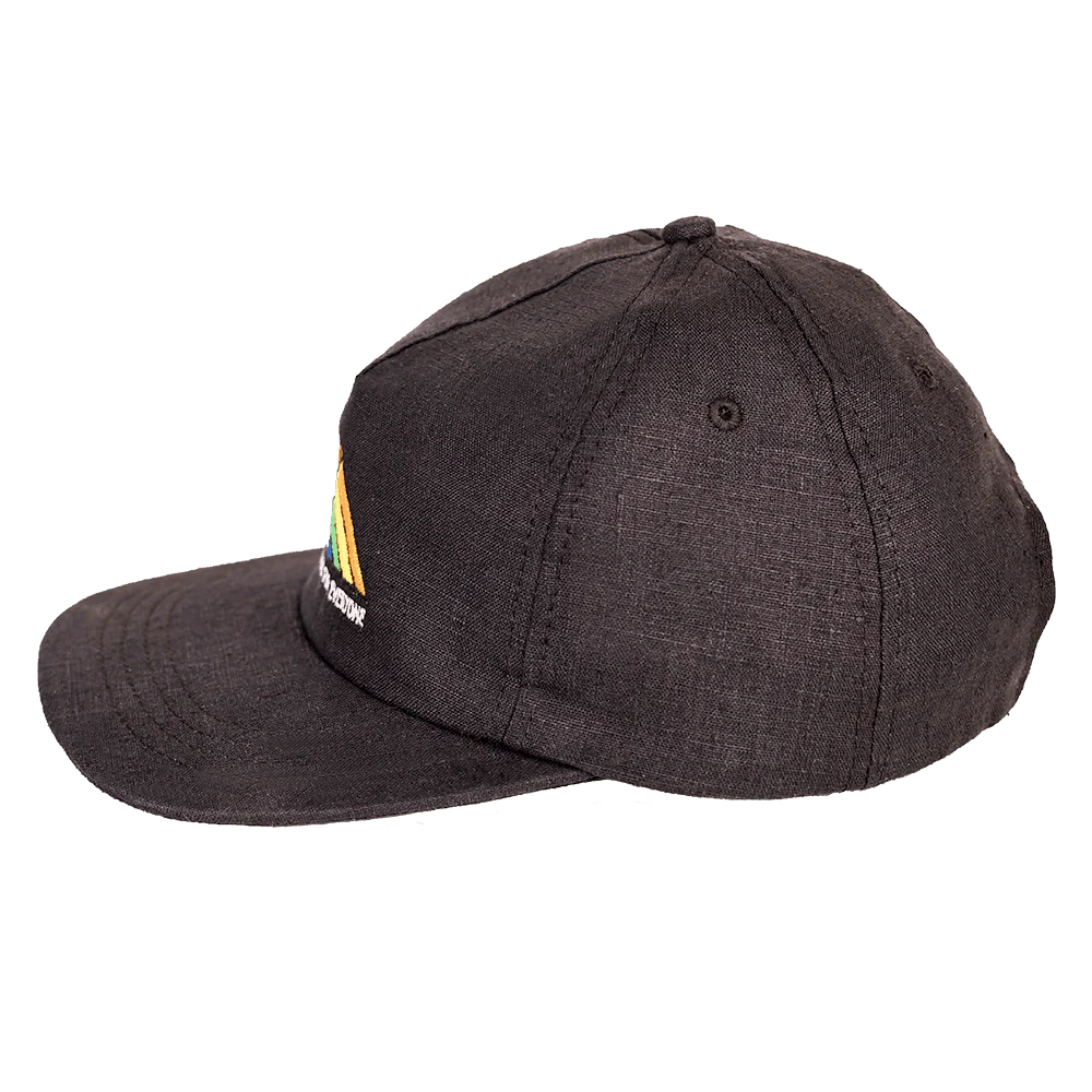 Rustek x Rainier Watch The Mountains Are for Everyone 100% Hemp Strapback Natural Hat