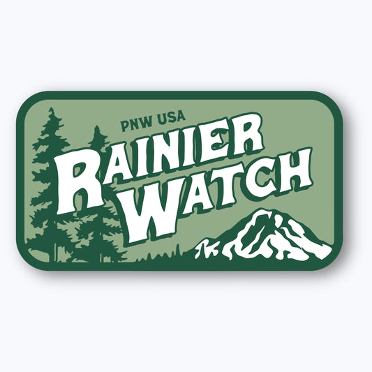 Rainier Watch PNW Sticker