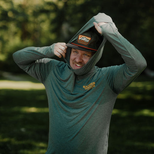 Tech Sun Hoodie - Forest Green