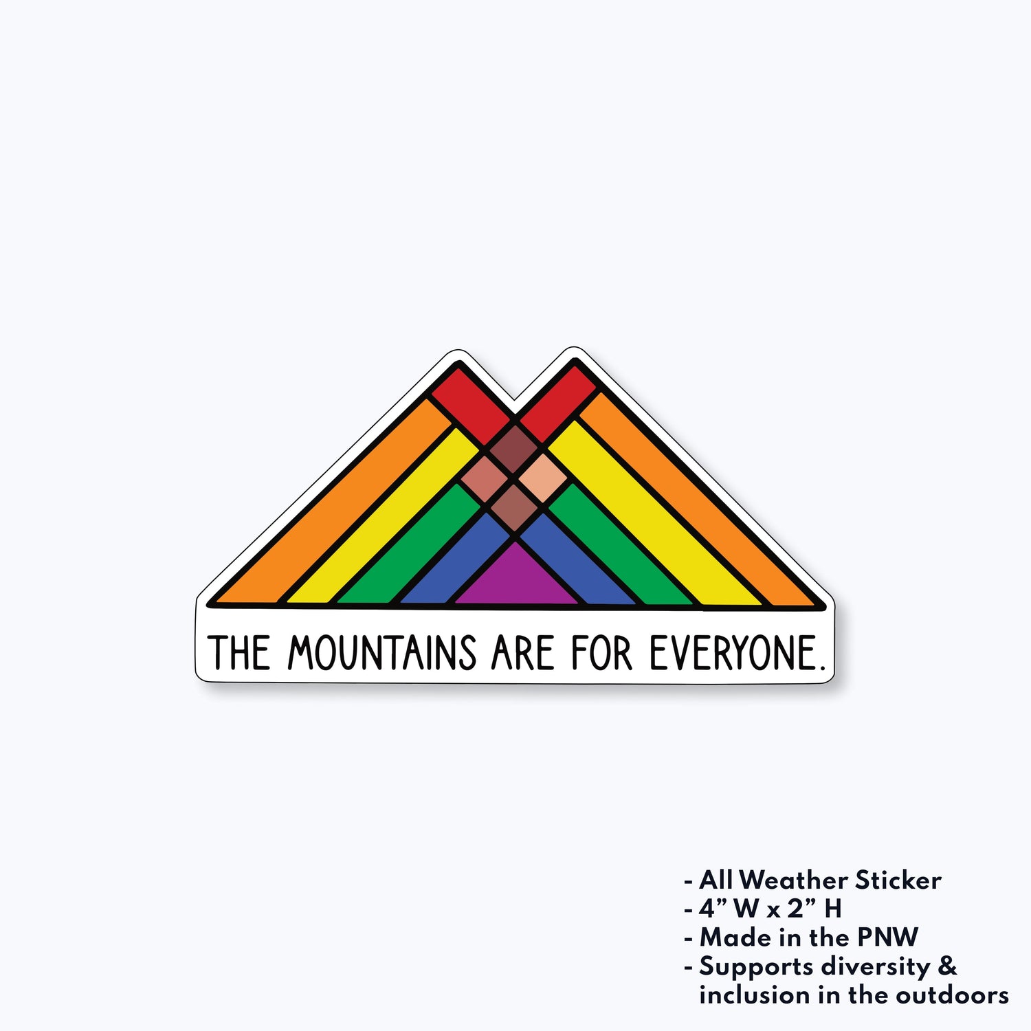 The Mountains are for everyone