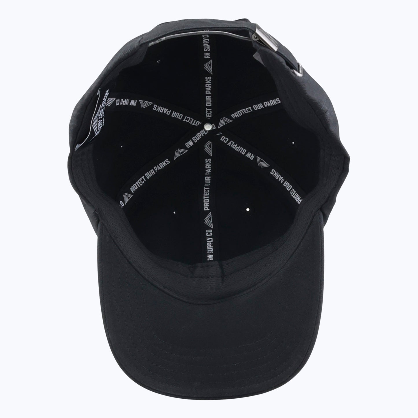 The Mountains Are For Everyone Patch Dad Cap - Black