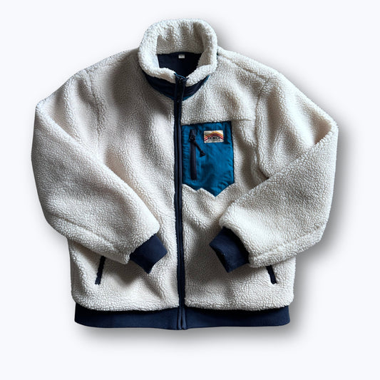Turbo SuperFleece Jacket - Lined Recycled Fleece - Cream