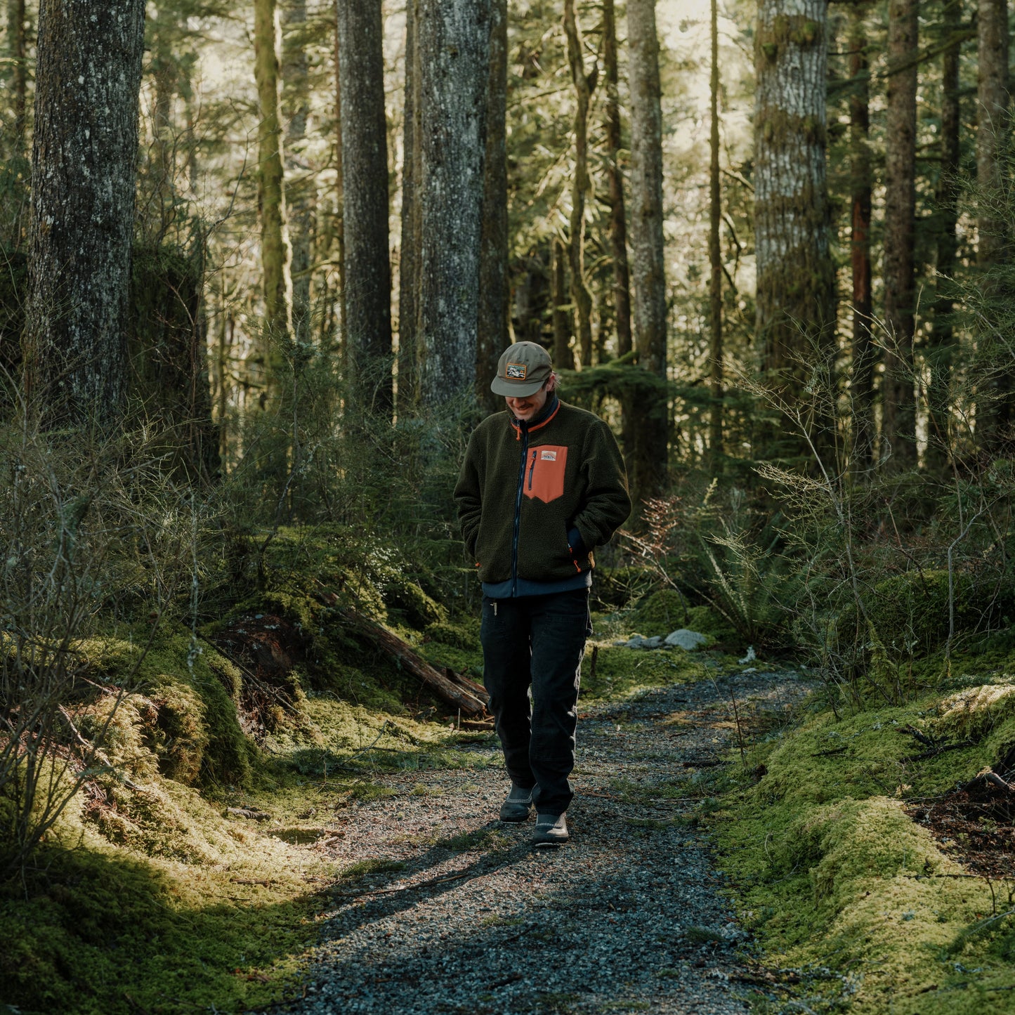 Turbo SuperFleece Jacket - Lined Recycled Fleece - Forest Green