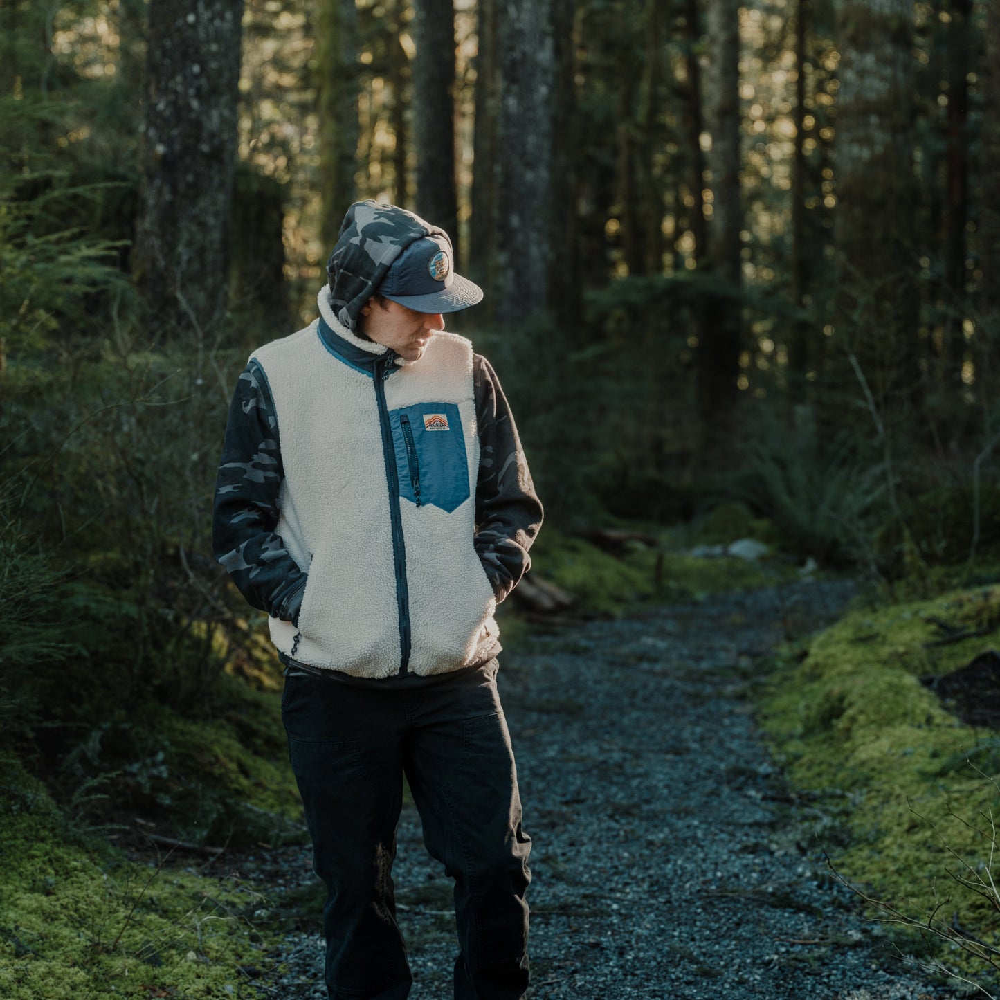 Turbo SuperFleece Vest - Lined Recycled Fleece - Cream