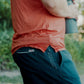 Wonderland Bamboo Active Tee - Alpenglow Orange