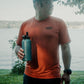 Wonderland Bamboo Active Tee - Alpenglow Orange