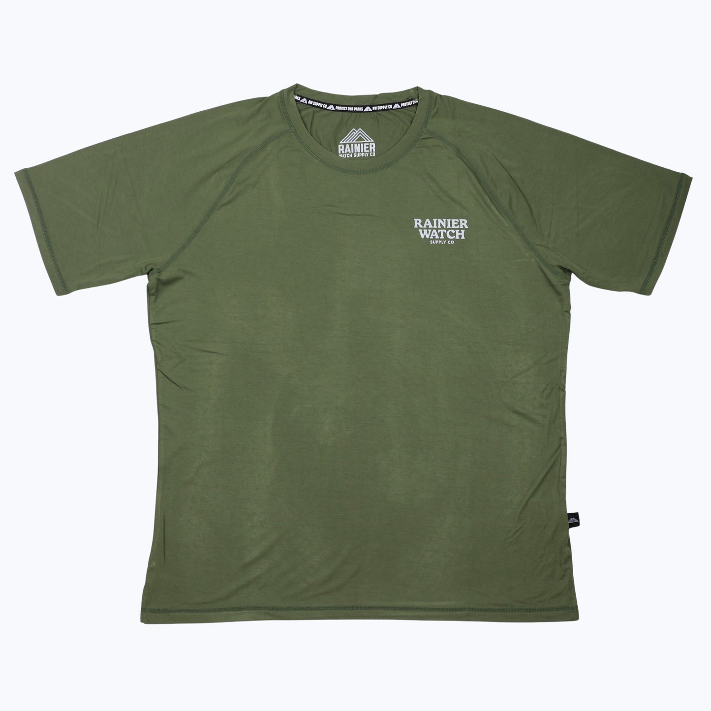 Wonderland Bamboo Active Tee - Forest Green