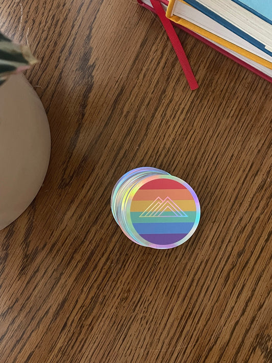 Rainbow Pride Prismatic Sticker