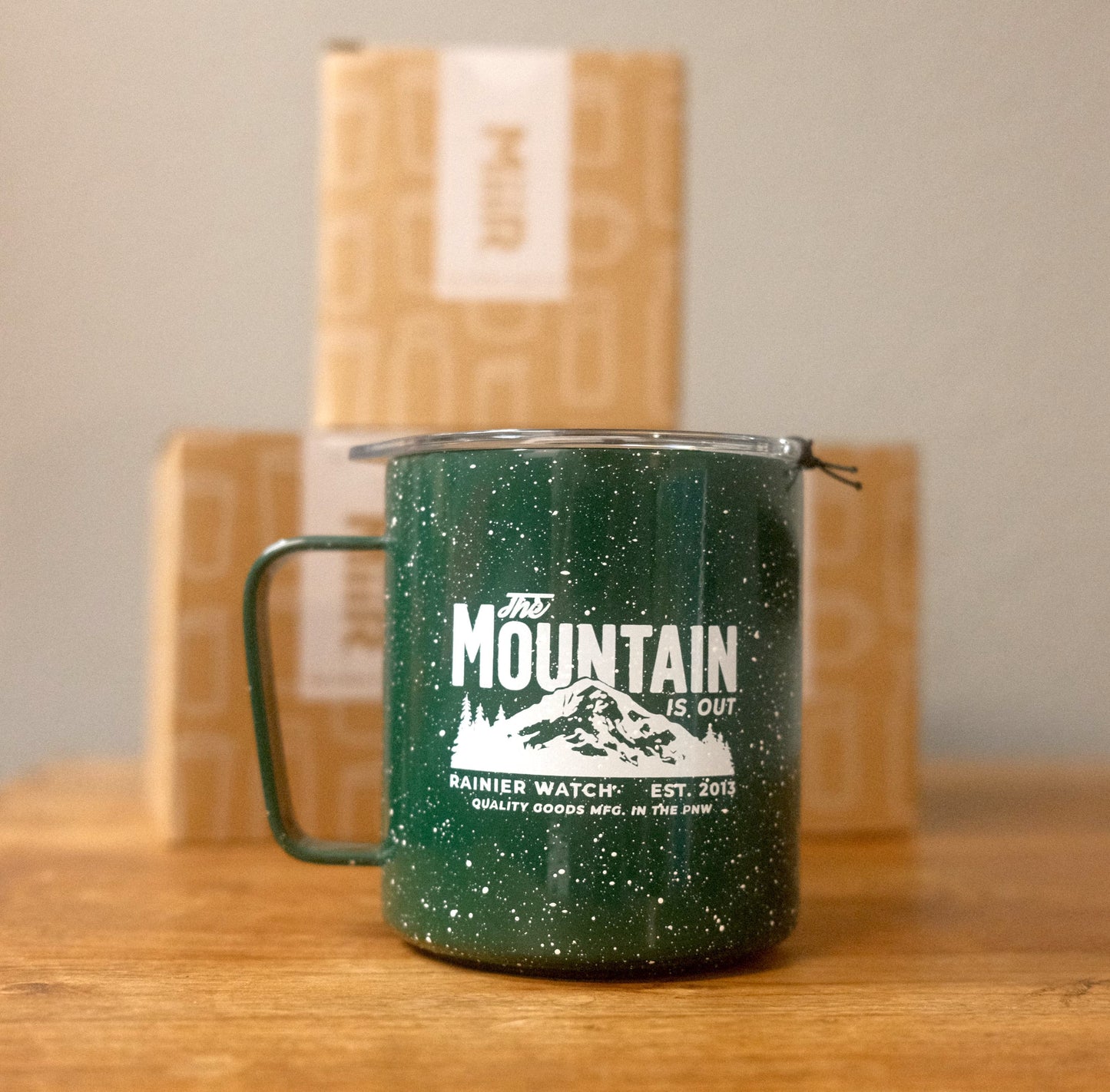 The Mountain is out Miir Camp Mug