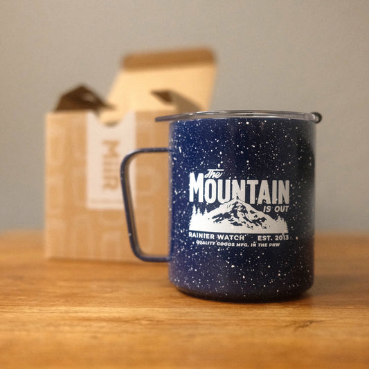 The Mountain is out Miir Camp Mug