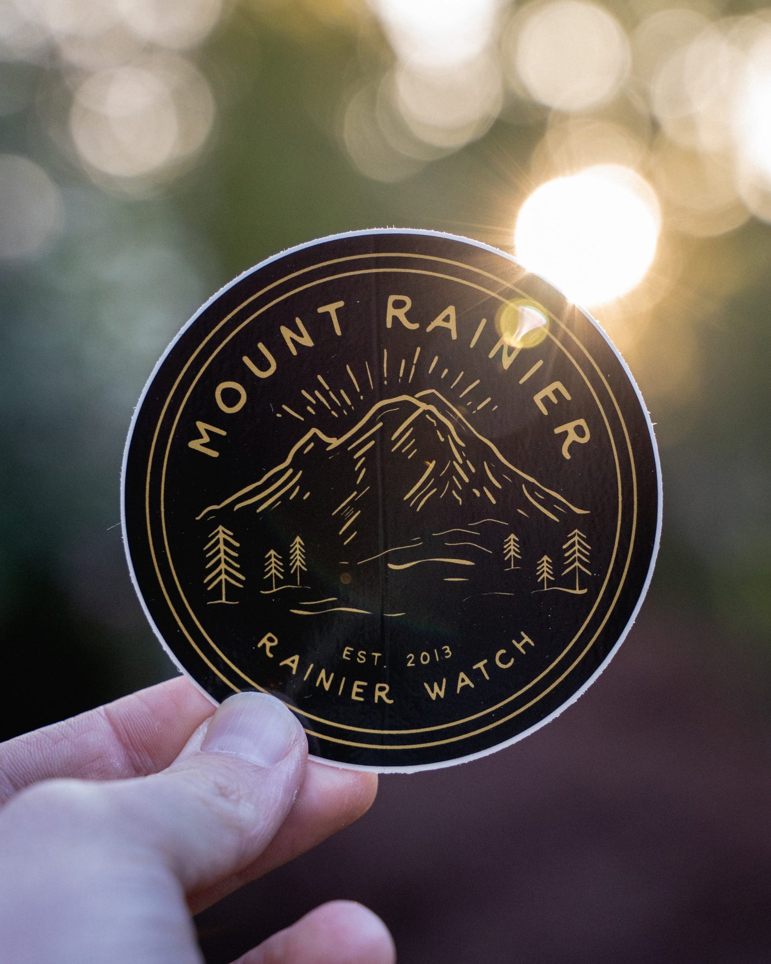 Mount Rainier Stickers