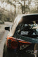 The Mountain Is Out Sticker